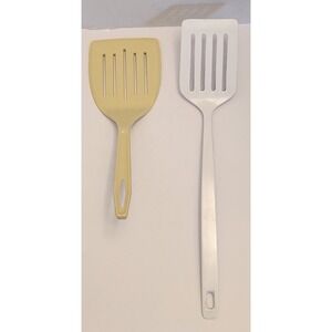 King Kraft Kitchen Utensil Lot Slotted Spatula Melamine, Made USA Vintage